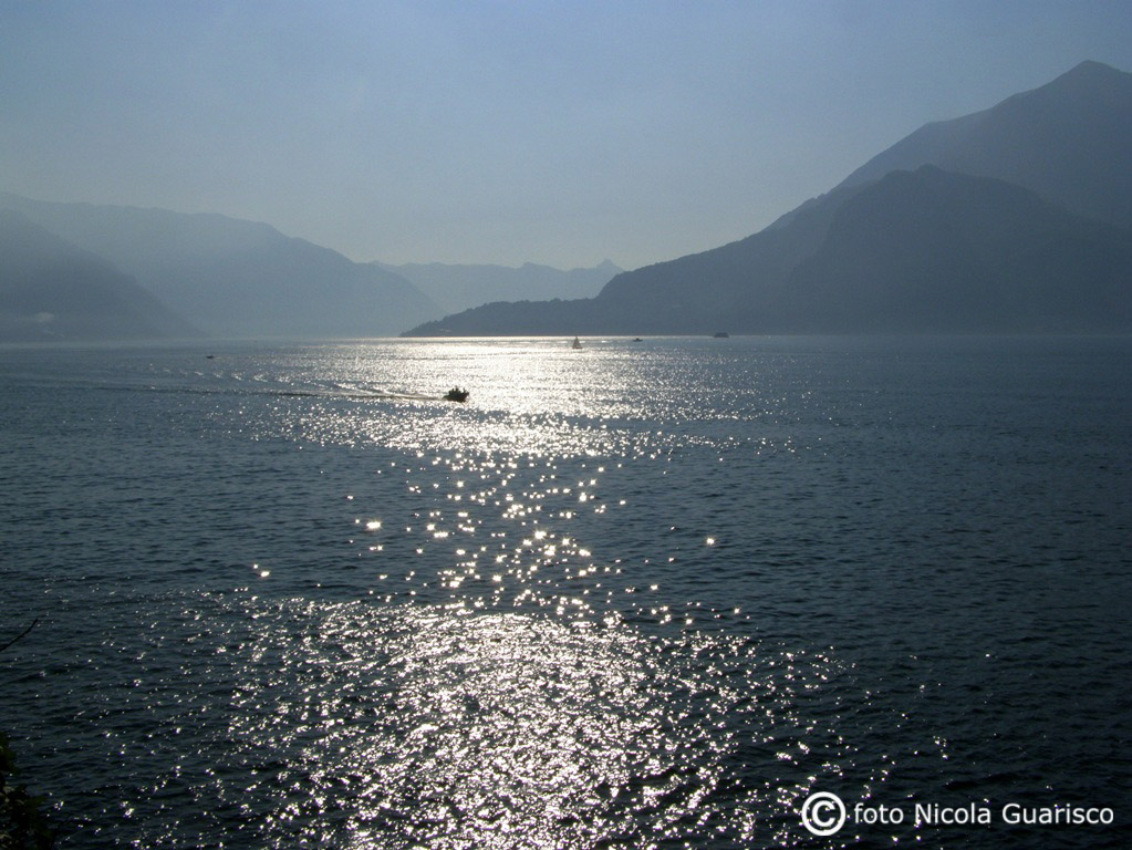 Lago di Como, il tramonto