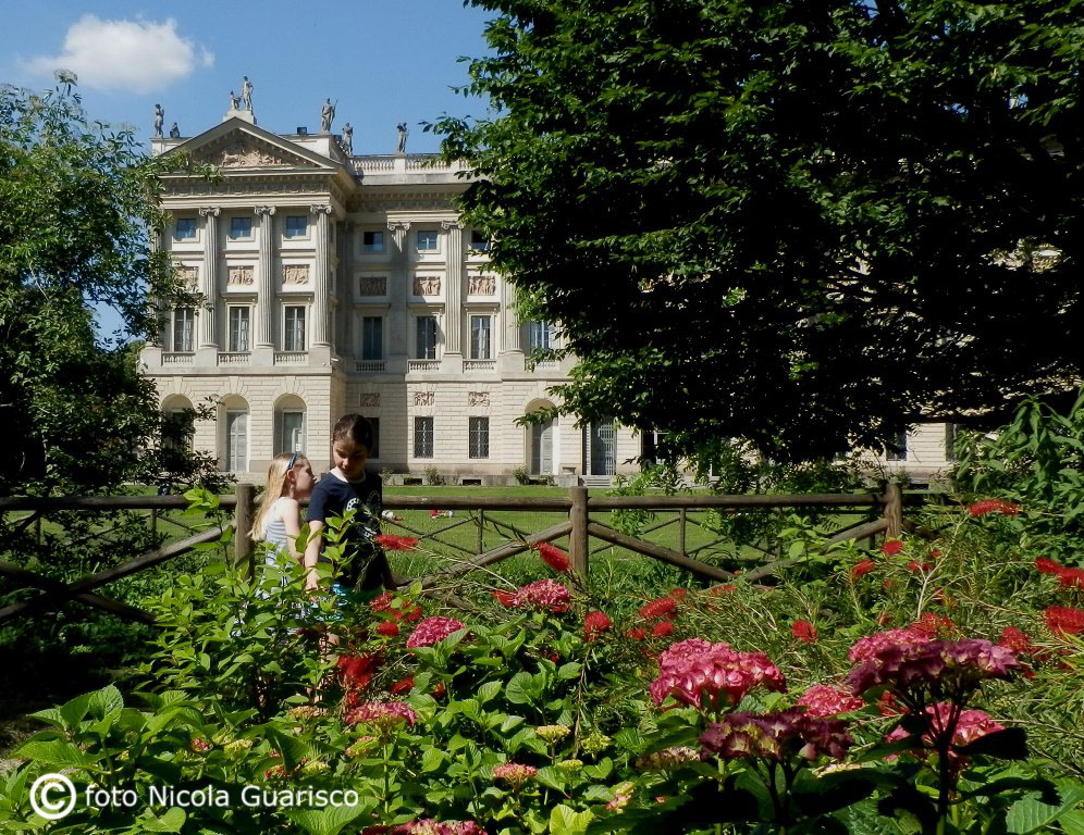 villa reale a milano con museo di arte moderna, pollack e napoleone