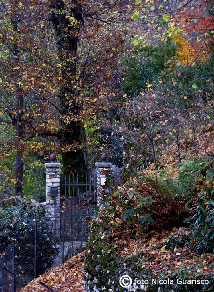 cancello di ispirazione per la turandot di giacomo puccini presso villa pliniana a torno sul lago di como